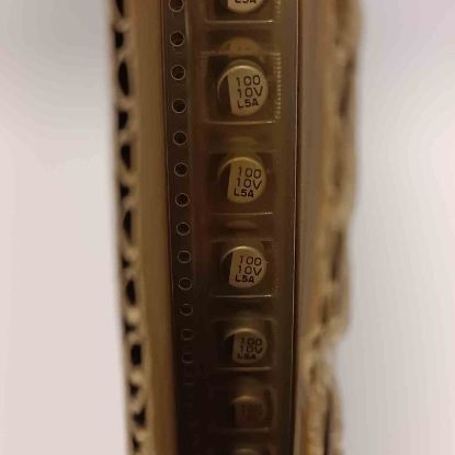 LV101M010E055R 100MF 100V 6.3x5.5 CAPXON SMD KONDANSATÖR resmi