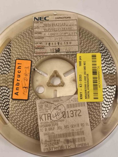 NRS684K35R8 0.68MF 35V SMD NEC TANTAL KONDANSATÖR resmi