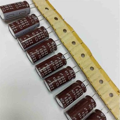 220MF 100V 12x25 105 NİPPON ELKO KONDANSATÖR resmi