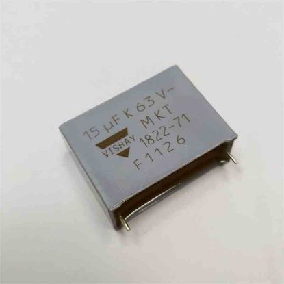 MKT182261506571 15MF 63V 27.5mm VISHAY POLYESTER KONDANSATÖR resmi
