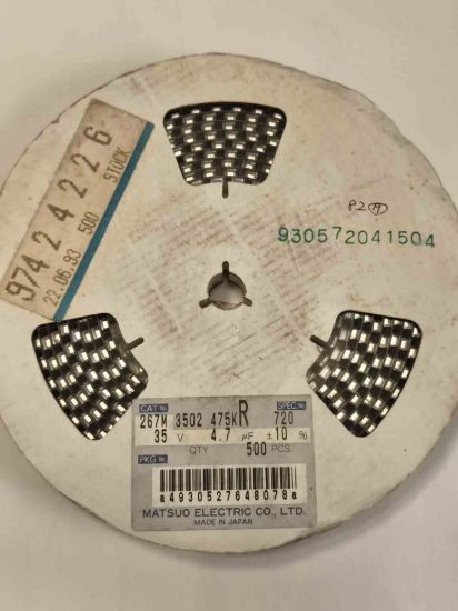 267M3502475KR720 4,7MF 35V D MATSUO TANTAL KONDANSATÖR resmi