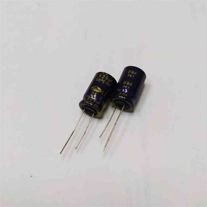 820MF 25V 12x20 SAMWHA ELKO KONDANSATÖR resmi