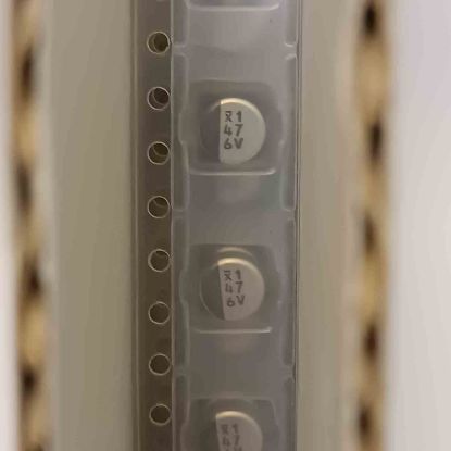 UWVXOJ470MCR1GB 47MF 6.3V NICHICON SMD KONDANSATÖR resmi
