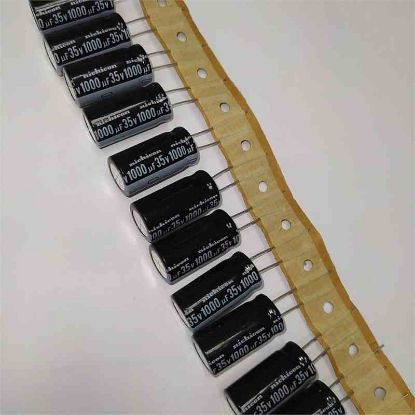1000MF 35V 12x25 NICHICON ELKO KONDANSATÖR resmi