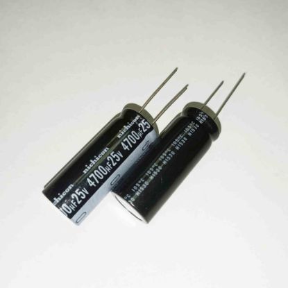 4700MF 25V 16x40 NICHICON ELKO KONDANSATÖR resmi