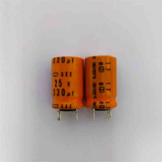 GXE25VB330M 330MF 25V 10x16 125 NIPPON ELKO KONDANSATÖR resmi