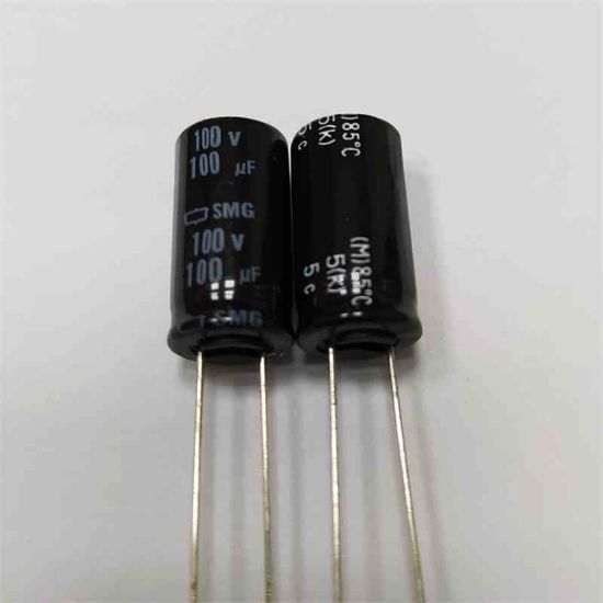 SMG100VB100M 100MF 100V 10x20 85 NIPPON ELKO KONDANSATÖR resmi