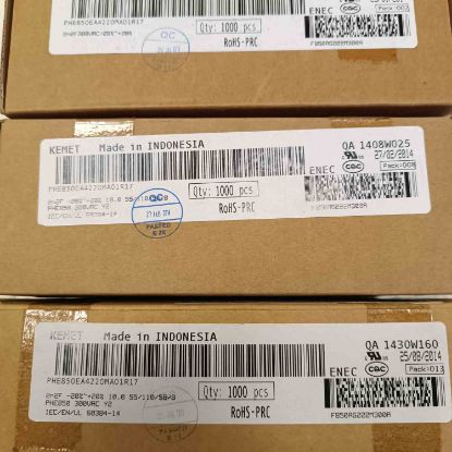 PHE850EA4220MA01R17 2.2NF 300VAC 10 0.2 KEMET POLYESTER KONDANSATÖR resmi