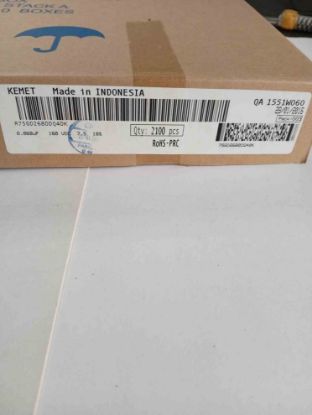 R75GD2680DQ40K 68NF 160V 7.5 0.1 KEMET POLYESTER KONDANSATÖR resmi