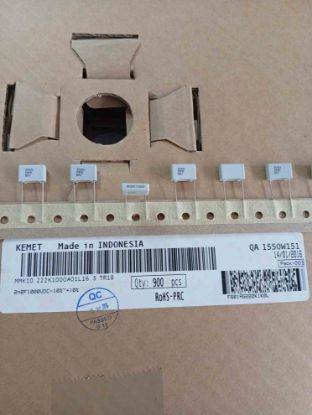 MMK10222K100A01L4BULK 2.2NF 100V 10 0.1 KEMET POLYESTER KONDANSATÖR resmi