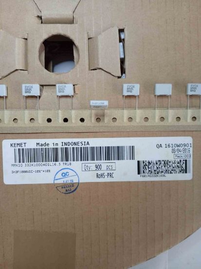 MMK10 332K1000A01L16.5 TR 3.3NF 1000V 10 0.1 KEMET POLYESTER KONDANSATÖR resmi