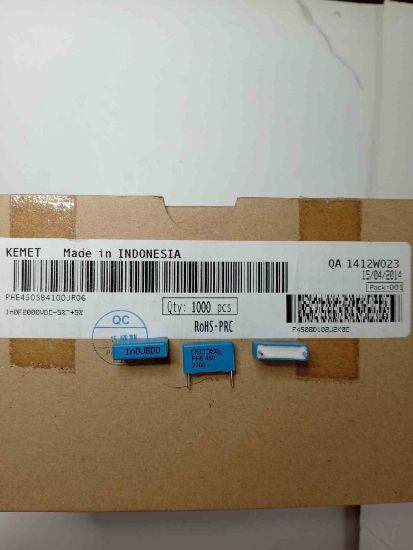 PHE450SB4100JR06 3.3NF 2000V 15 0.05 KEMET POLYESTER KONDANSATÖR resmi