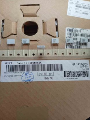 MMK10 473K400A01L16.5 TR1 3.3NF 400V 10 0.1 KEMET POLYESTER KONDANSATÖR resmi