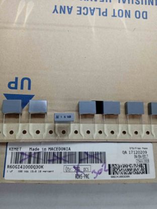 R60GI4100DQ30K 1MF 160V 15 0.1 KEMET POLYESTER KONDANSATÖR resmi