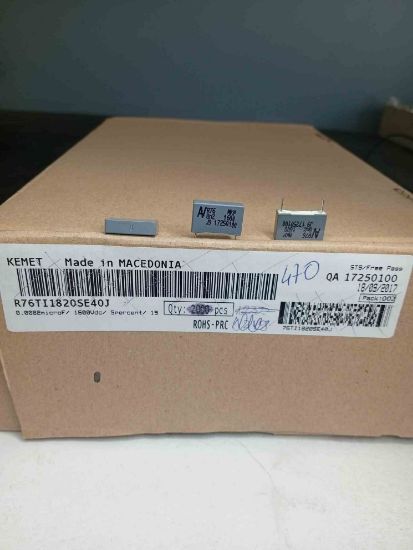 R76TI1820SE40J 8.2NF 1600V 0.05 15 KEMET POLYESTER KONDANSATÖR resmi