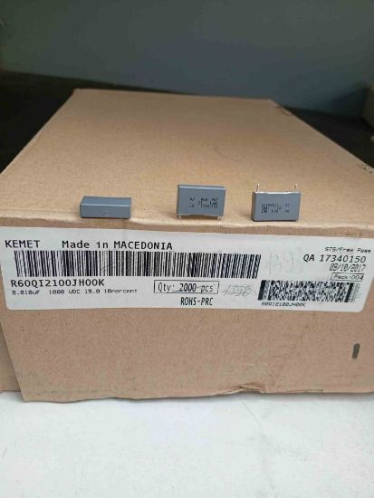 60QI2100JH00K 10NF 1000V 15 0.1 KEMET POLYESTER KONDANSATÖR resmi