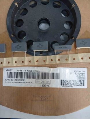 R74LN3150GY00K 150NF 250VAC 22.5 0.1 KEMET POLYESTER KONDANSATÖR resmi