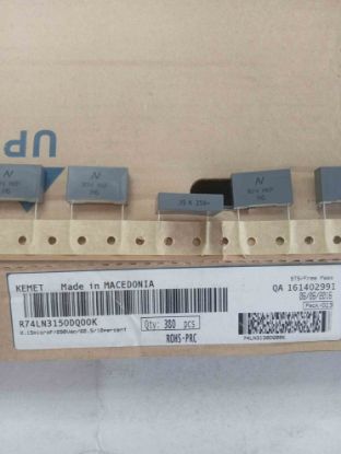 R74LN3150DQ00K 150NF 250VAC 22.5 0.1 KEMET POLYESTER KONDANSATÖR resmi