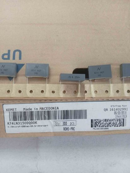 R74LN3150DQ00K 150NF 250VAC 22.5 0.1 KEMET POLYESTER KONDANSATÖR resmi
