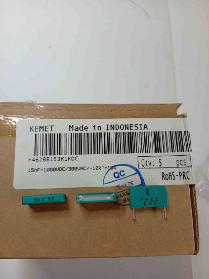 F462BB153K1K0C 15NF 1000V 15 0.1 KEMET POLYESTER KONDANSATÖR resmi
