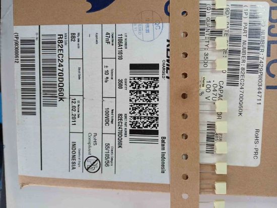 R82EC2470DQ60J 15NF 100V 5 0.05 KEMET POLYESTER KONDANSATÖR resmi