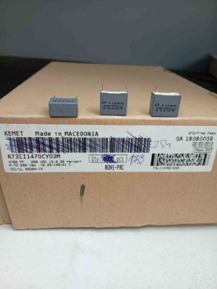 R73LI1470CY03M 4.7NF 250VAC 15 20%|R.73 KEMET POLYESTER KONDANSATÖR resmi