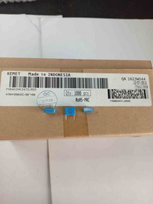 PHE450HK3470JR05 470PF 250V 7.5 0.05 KEMET POLYESTER KONDANSATÖR resmi