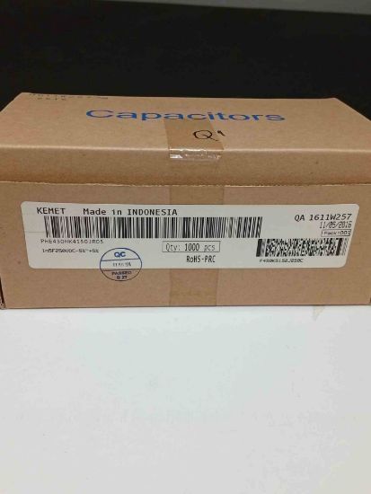 PHE450HK4150JR05 1.5NF 250V 7.5 0.05 KEMET POLYESTER KONDANSATÖR resmi
