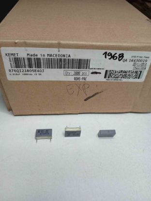 R76QI2180SE40J 18NF 1000V 15 0.05 KEMET POLYESTER KONDANSATÖR resmi