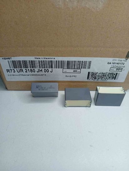 R73UR2180JH00J 18NF 2000V 27.5 0.05 KEMET POLYESTER KONDANSATÖR resmi