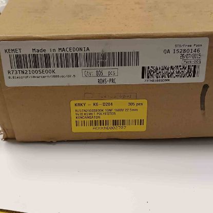 R73TN2100SE00K 10NF 1600V 22.5mm %10 KEMET POLYESTER KONDANSATÖR resmi