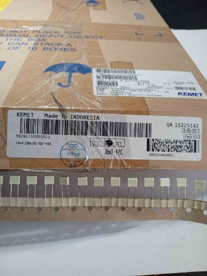 R82EC2100DQ50J 10NF 100V 5 0.05 KEMET POLYESTER KONDANSATÖR resmi