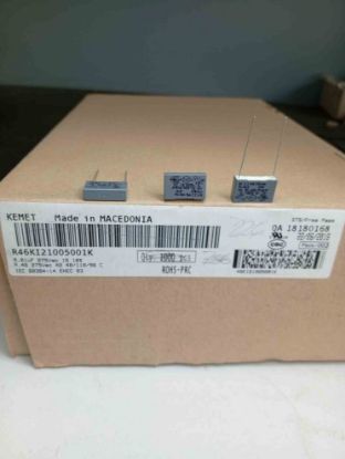 46KI21005001K 10NF 275VAC 15 10%|R.46 KEMET POLYESTER KONDANSATÖR resmi