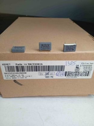 R413I2100JB00K 10NF 300VAC 15 0.1 KEMET POLYESTER KONDANSATÖR resmi