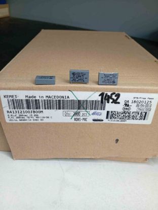 R413I2100JB00M 10NF 300VAC 15 0.2 KEMET POLYESTER KONDANSATÖR resmi