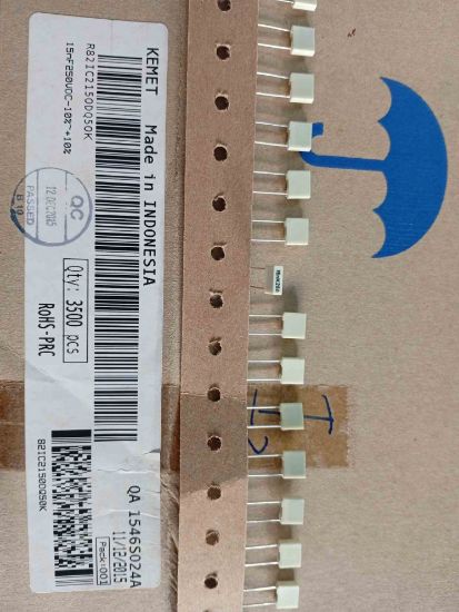 R82IC2150DQ50K 15NF 250V 5 0.1 KEMET POLYESTER KONDANSATÖR resmi