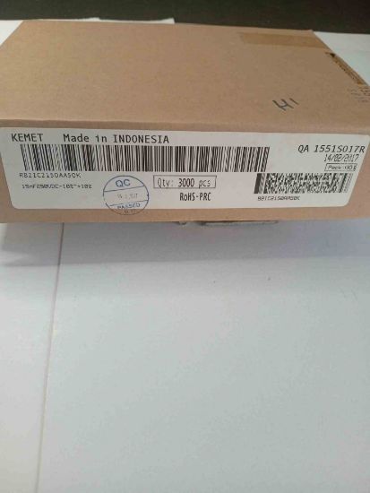 R82IC2150AA50K 15NF 250V 5 0.1 KEMET POLYESTER KONDANSATÖR resmi