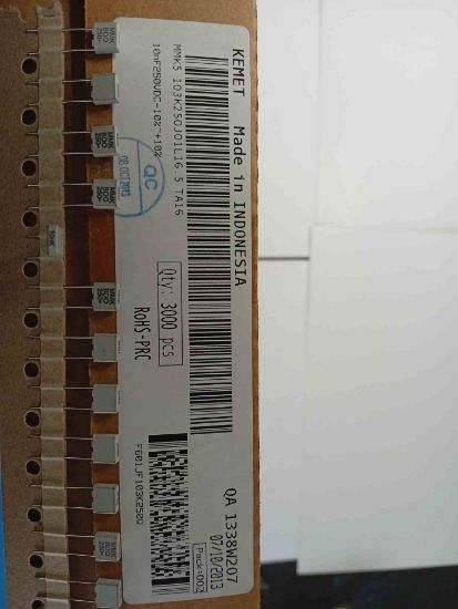 MMK5 103K250J01L16.5 TA16 10NF 250V 5 0.1 KEMET POLYESTER KONDANSATÖR resmi