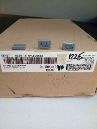 R75QI2220AA00K 22NF 1000V 15 0.1 KEMET POLYESTER KONDANSATÖR resmi