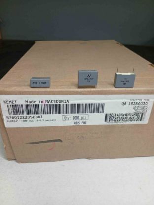 R76QI2220SE30J 22NF 1000V 15 0.05 KEMET POLYESTER KONDANSATÖR resmi