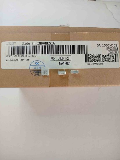 MMK7.5223K400K01L4BULK 22NF 400V 7.5 0.1 KEMET POLYESTER KONDANSATÖR resmi