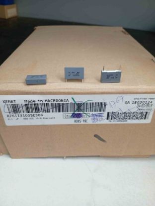 R76II3100SE30G 100NF 250V 15 0.02 KEMET POLYESTER KONDANSATÖR resmi