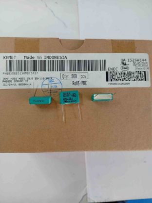 PHE850EB5150MB15R17 39NF 300VAC 15 0.2 KEMET POLYESTER KONDANSATÖR resmi