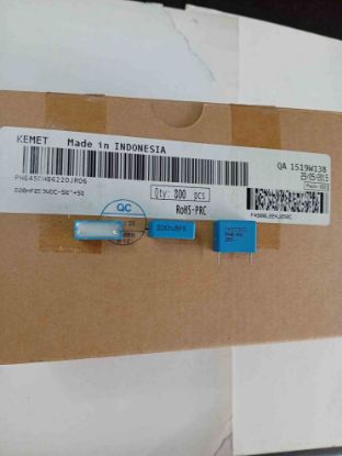 PHE450HB6220JR06 220NF 250V 15 0.05 KEMET POLYESTER KONDANSATÖR resmi