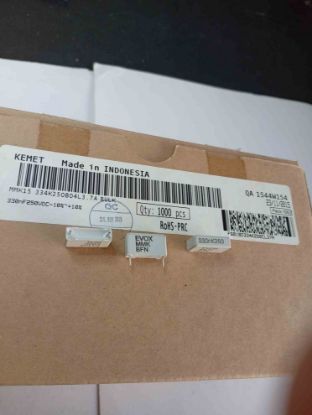 MMK15 334K250B04L3.7A BUL 330NF 250V 15 0.1 KEMET POLYESTER KONDANSATÖR resmi