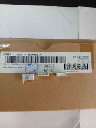 MMK15 334K250B04L4 BULK 330NF 250V 15 0.1 KEMET POLYESTER KONDANSATÖR resmi
