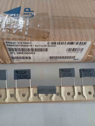 R46KI2470ND01K 47NF 275VAC 15 10%|R.46 KEMET POLYESTER KONDANSATÖR resmi