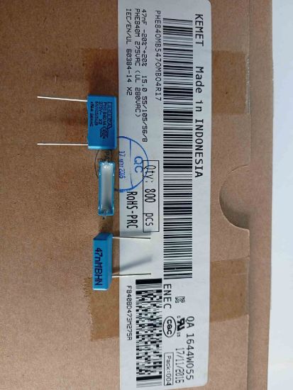 PHE840MB5470MB04R17 47NF 275VAC 15 0.2 KEMET POLYESTER KONDANSATÖR resmi
