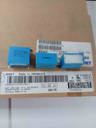 PHE840MZ7220MF14R06L2 47NF 275VAC 27.5 0.2 KEMET POLYESTER KONDANSATÖR resmi