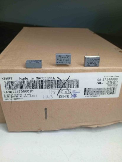 R49AI24700001M 47NF 310VAC 15 0.2 KEMET POLYESTER KONDANSATÖR resmi